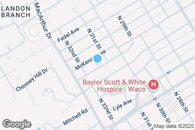 Map image of the property - 3117 Wenz Ave