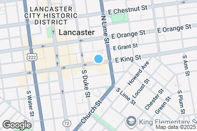 Map image of the property - 136 E King St