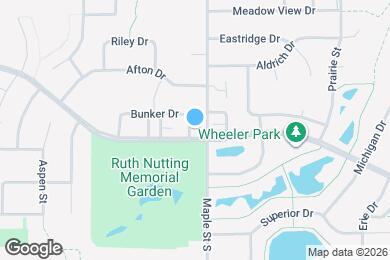 Map image of the property - 623 Bunker Dr