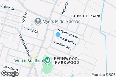 Map image of the property - 2105 S Fernwood Dr
