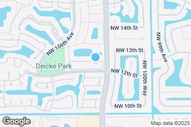 Map image of the property - 10330 NW 12th Pl