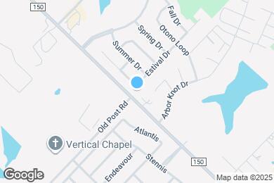 Map image of the property - 1012 Estival Dr