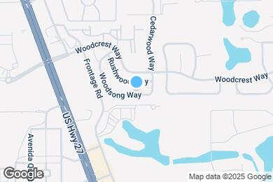 Map image of the property - 1051 Woodsong Way