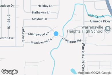 Map image of the property - 19802 Meadowlark Ln