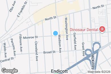 Map image of the property - 1104 Monroe St