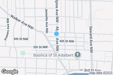 Map image of the property - 749 Alpine Ave NW