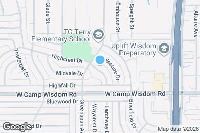 Map image of the property - 511 Highcrest Dr