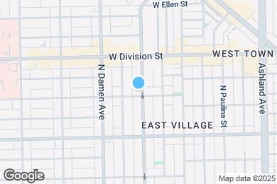 Map image of the property - 1102 N Wolcott Ave