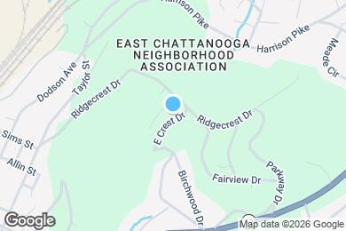 Map image of the property - 3521 E Crest Dr