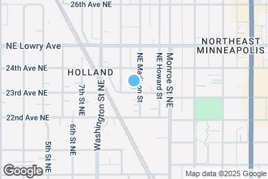 Map image of the property - 2300 NE Madison St