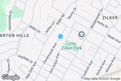 Map image of the property - 2007 Paramount Ave
