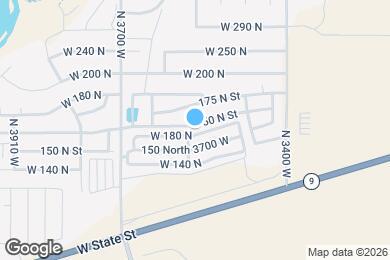 Map image of the property - 3549 W 150 N