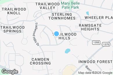 Map image of the property - 2513 Laurel Falls Ln