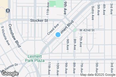 Map image of the property - 4286 Leimert Blvd