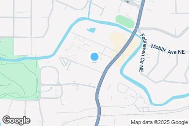 Map image of the property - 1 Biscayne Dr NW