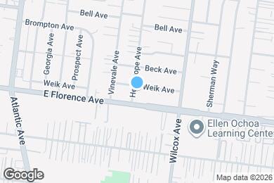 Map image of the property - 7108 Heliotrope Ave