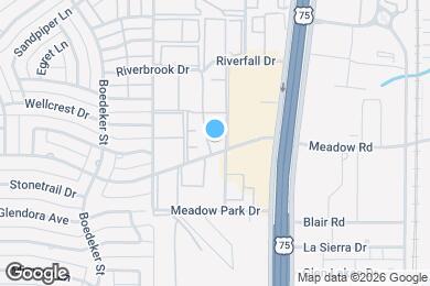 Map image of the property - 10406 High Hollows Dr