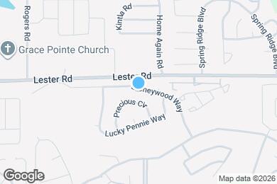 Map image of the property - 1458 Stoneywood Way