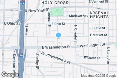 Map image of the property - 27 N Highland Ave