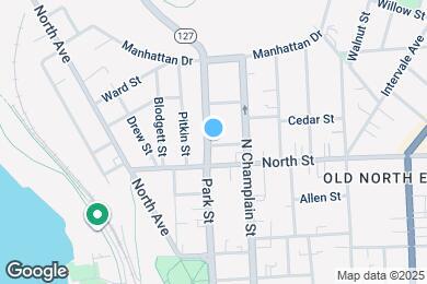 Map image of the property - 162 Park St