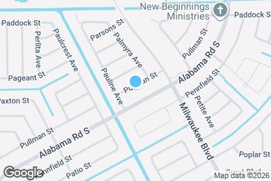 Map image of the property - 222 Pullman St