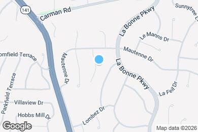 Map image of the property - 812 Samone Ct
