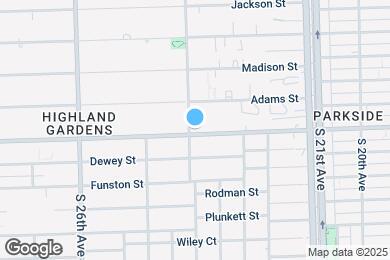 Map image of the property - 841 S 24th Ave