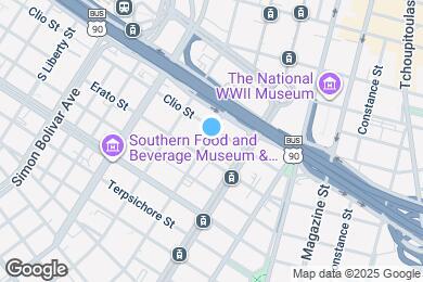 Map image of the property - 1214 Carondelet St