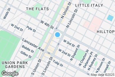 Map image of the property - 1912 W 3rd St