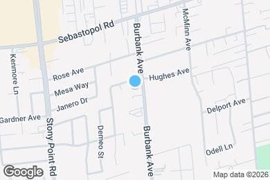 Map image of the property - 1219 Burbank Ave