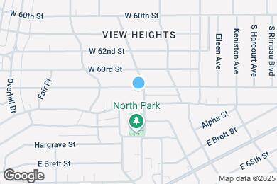 Map image of the property - 4204 W 64th St
