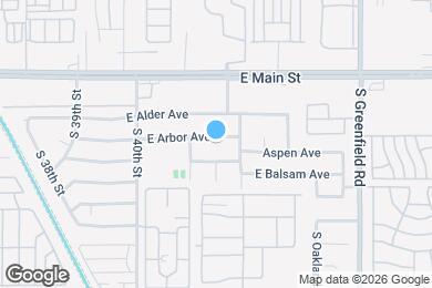 Map image of the property - 4135 E Arbor Ave