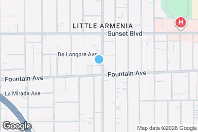 Map image of the property - 1321 1/2 Normandie Avenue