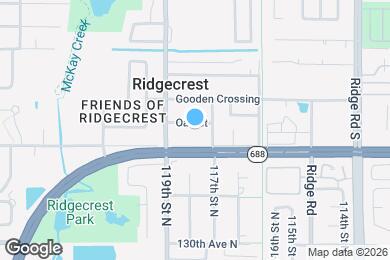 Map image of the property - 1448 Oak St