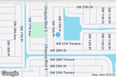 Map image of the property - 2700 SW 15th Ave