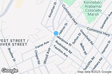 Map image of the property - 114 Wood Ave