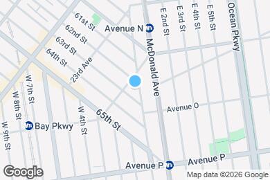 Map image of the property - 1456 Dahill Rd