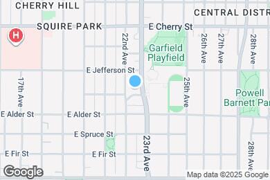 Map image of the property - 2214 E Terrace St