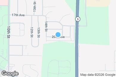 Map image of the property - 1426 20th Ave