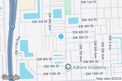 Map image of the property - 815 SW 5th Ct