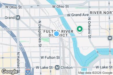 Map image of the property - 559 W Kinzie St