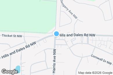 Map image of the property - 3686 Harris Ave NW