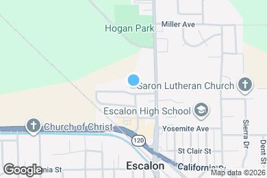 Map image of the property - 1144 La Mesa St