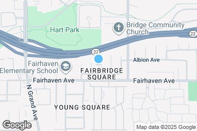 Map image of the property - 2718 N Wright St