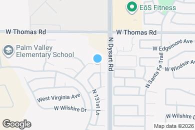 Map image of the property - 2686 N 131st Dr