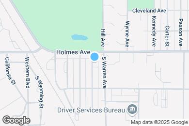 Map image of the property - 3532 Gaylord St