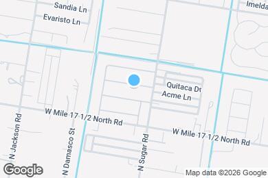 Map image of the property - 1614 W Powell St