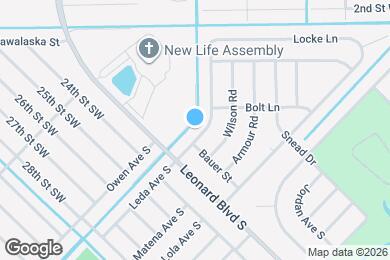 Map image of the property - 2216 Leda Ave S