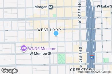 Map image of the property - 32 N Sangamon St