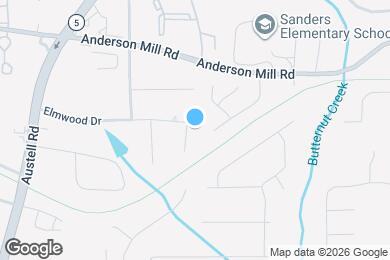 Map image of the property - 1665 Elmwood Dr